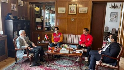 وصول الهلال الأحمر المصري إلى رومانيا للمشاركة في جهود الإغاثة على الحدود الرومانية- الأوكرانية