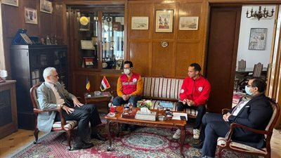 الهلال الأحمر المصري يوفد أول فريق إغاثة دولي من الجمعية إلى دولة رومانيا