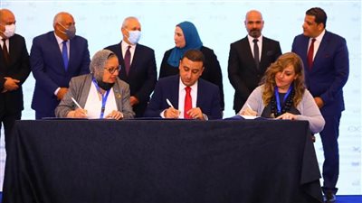 وزيرة التضامن تشهد توقيع  5 بروتوكولات تعاون في قطاعات الصحة