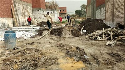 حملات مكبرة لرفع الإشغالات والنظافة بأبوقرقاص جنوب المنيا