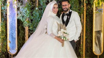 تهنئة زفاف لأحمد وإيمان