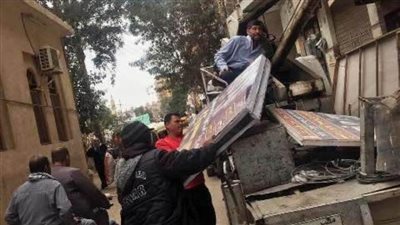 تكثيف حملات رفع الإشغالات والإعلانات المخالفة لإعادة الانضباط لشوارع الشرقية 