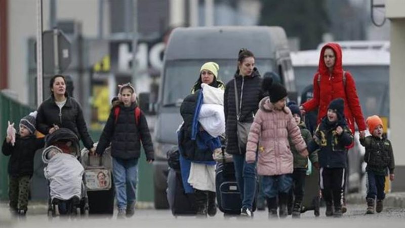 الفارين من أوكرانيا