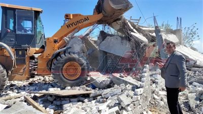 تنفيذ 18قرار إزالة على  مساحة 2000 متر بكفر الشيخ