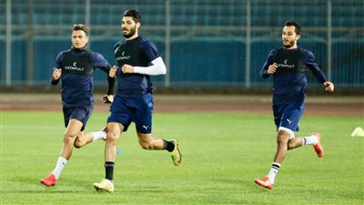بيراميدز ينهي تدريباته استعدادا للقاء الصفاقسي غدا