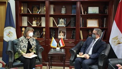 وزير السياحة والآثار يستفبل منسق الأمم المتحدة المقيم بالقاهرة