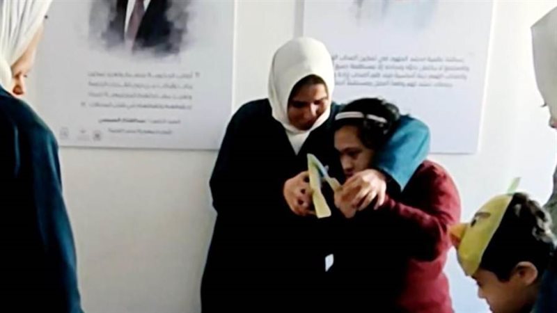 جانب من ورش المؤسسة