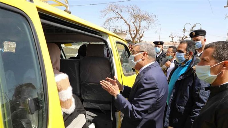 محافظ المنيا يتابع