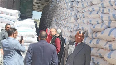 ضبط ومصادرة 3 أطنان نخالة ناعمة وطن دقيق والتحفظ على 35 طن نخالة و18 طن أعلاف