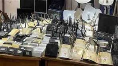  سقوط صاحب شركة يدير شبكة لخدمات الإنترنت بدون ترخيص بالقاهرة