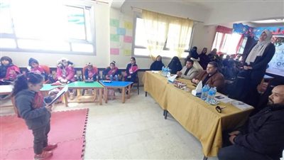 افتتاح مسابقة تحدي أبطال الكي جي ورفع كفاءة المعلمين 