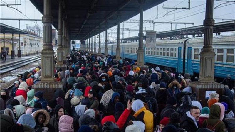 اللاجئين الأوكرانيين