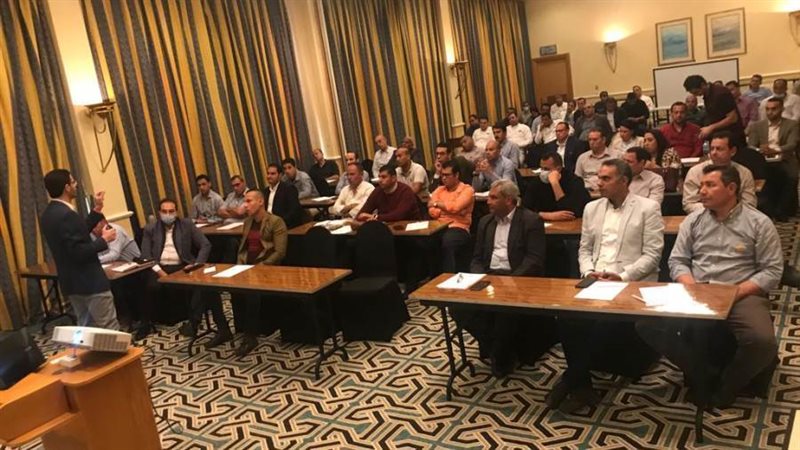 جانب من الورشة