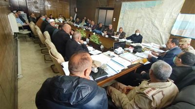 محافظ شمال سيناء يترأس لجنة تسلم التجمعات التنموية 