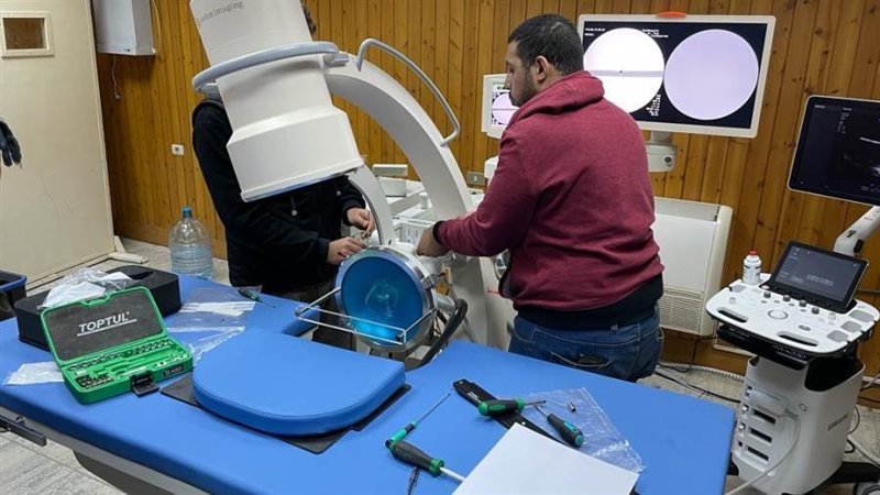 أحدث جهاز لتفتيت