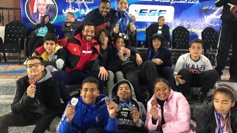 سباحو نادي المنيا