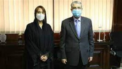 وزير الكهرباء يبحث مع سفيرة الإمارات تعزيز التعاون بمجال الكهرباء والطاقة المتجددة