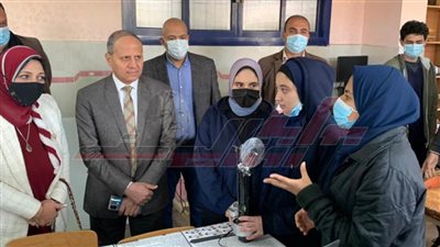 زيارة بحثية لوفد ياباني لمدرسة بكفر الشيخ