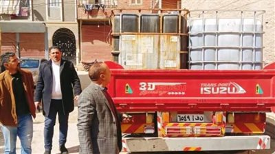 ضبط 3 أطنان سكر تمويني مدعم قبل بيعه بالسوق السوداء وتحرير 37 مخالفة تموينية