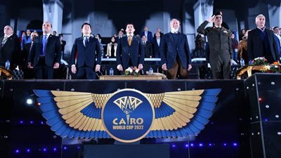 وزير الرياضة يشيد بقيادات الجمباز المصرى برئاسة إيهاب أمين