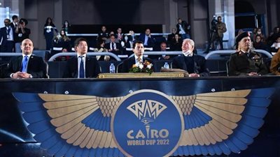 وزير الرياضة يفتتح كأس العالم للجمباز بمجمع صالات استاد القاهرة الدولي