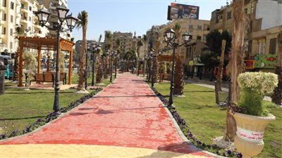 محافظ القاهرة يفتتح حديقة 