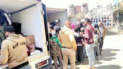 سيارات لبيع السلع للمواطنين ببني سويف وتحسين الخدمات وأعمال التطهير بسمسطا