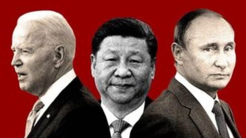 بوتين وشي وبايدن