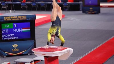 تعرف على ترتيب نانسي طمان وعمر العربي في بطولة كأس العالم للجمباز الفني