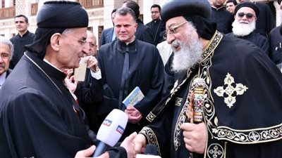 استقبال البابا تواضروس لـ