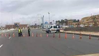 تحويلات مرورية.. لتنفيذ الأعمال الإنشائية بكوبري المشاة الخاص بمشروع 