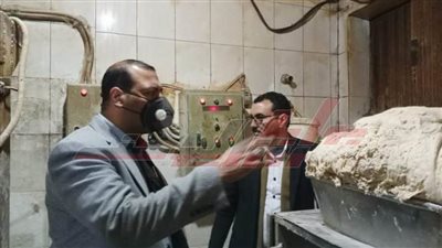 تحرير 18 مخالفة للمخابز البلدية بكفر الشيخ