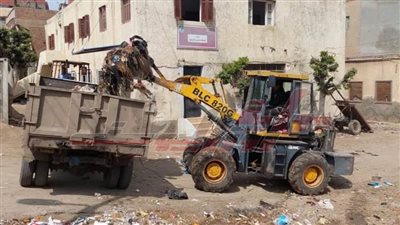 رفع كفاءة منظومة النظافة العامة بقرى كفر الشيخ