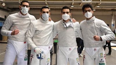 منتخب سلاح السيف للرجال يحرز المركز التاسع بكأس العالم بالمجر