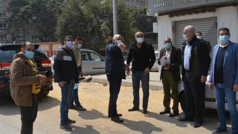 محافظ الجيزة خلال