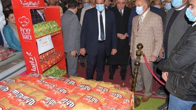 محافظ البحيرة يفتتح معرض 