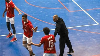 رجال طائرة الأهلي يواجه هليوبوليس في بطولة الدوري