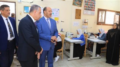 الفقي يفتتح المعرض السنوي لمنتجات مدارس التربية الخاصة بسوهاج 