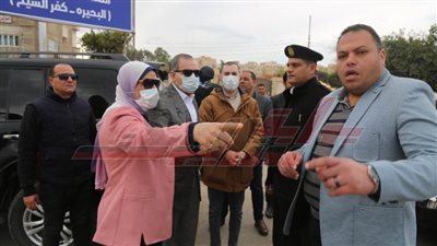 نورالدين يتفقد أحياء كفر الشيخ لمتابعة أعمال التطوير
