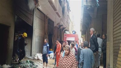 مصرع عامل وإصابة آخر فى حريق بمصنع مستحضرات تجميل بالخصوص