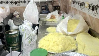 الصحة: ضبط 127 طن أغذية.. و7 آلاف لتر مشروبات غير صالحة للاستهلاك الآدمي 