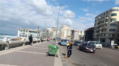 محافظ الإسكندرَية يكلف رؤساء الأحياء بتكثيف حملات النظافة وتطهير صناديق القمامة