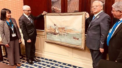 رئيس مجلس النواب يلتقي نظيره المغربي