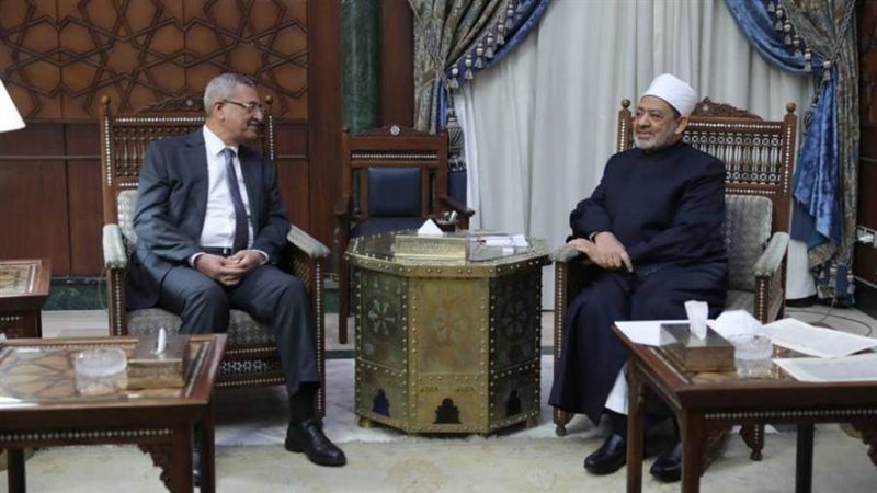 شيخ الأزهر والسفير