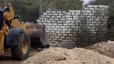 إزالة 1040 تعد فى الموجة 19 لحملات إزالة التعديات ببنى سويف 