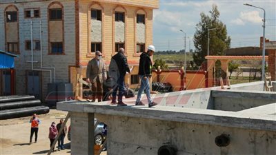 محافظ كفر الشيخ يتفقد 9 مشاريع بتكلفة 155مليون جنيه