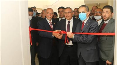 رئيس الوفد ومحافظ الغربية يفتتحون مشغل نهطاي