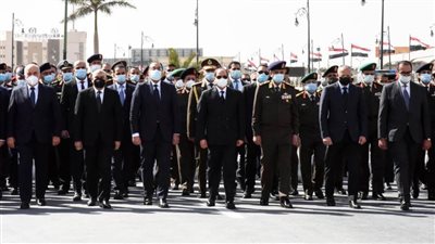 الرئيس السيسي يتقدم الجنازة العسكرية لكل من الفريق عبدرب النبي حافظ والفريق فخري عبدالمنعم خليل
