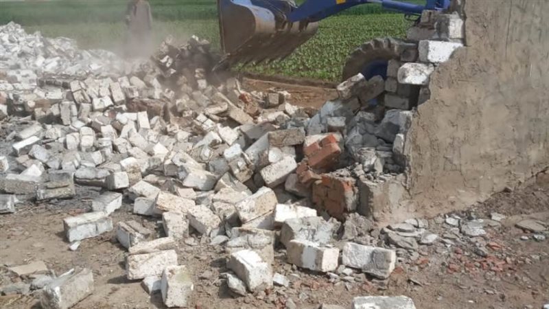 إزالة 30 حالة تعد