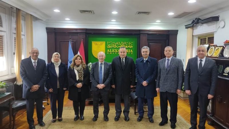 وفد الجامعة البريطانية